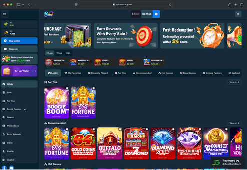 screenshot-spin-sorcery-starting-page-desktop