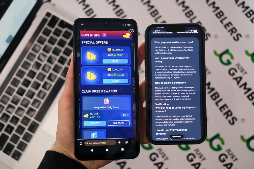 Photo of sites like Sportzino compared to Legendz: Coin Store.