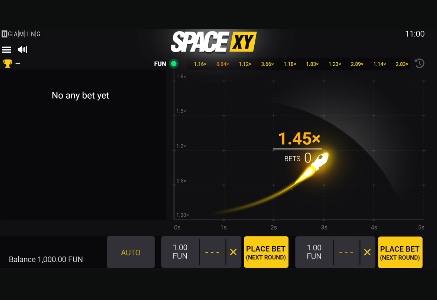 Space XY Rocket Ship