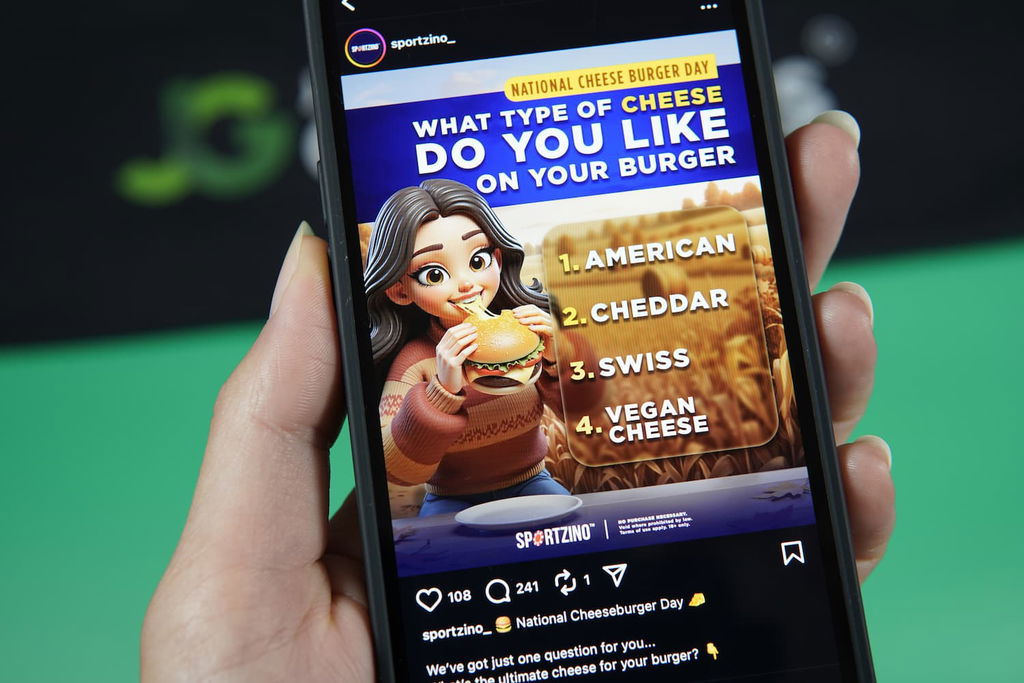 Photo of Sportzino social media bonus.