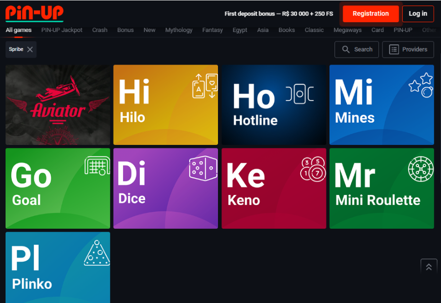 Spribe Pin Up Casino