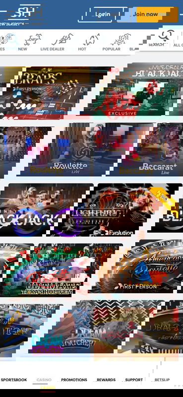 sugarhouse united states live casino mobile