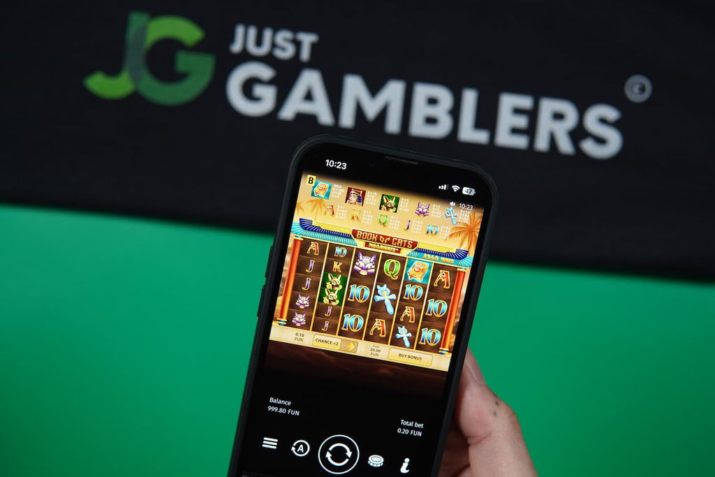 Sweeps slots Book of Cats from BGaming.