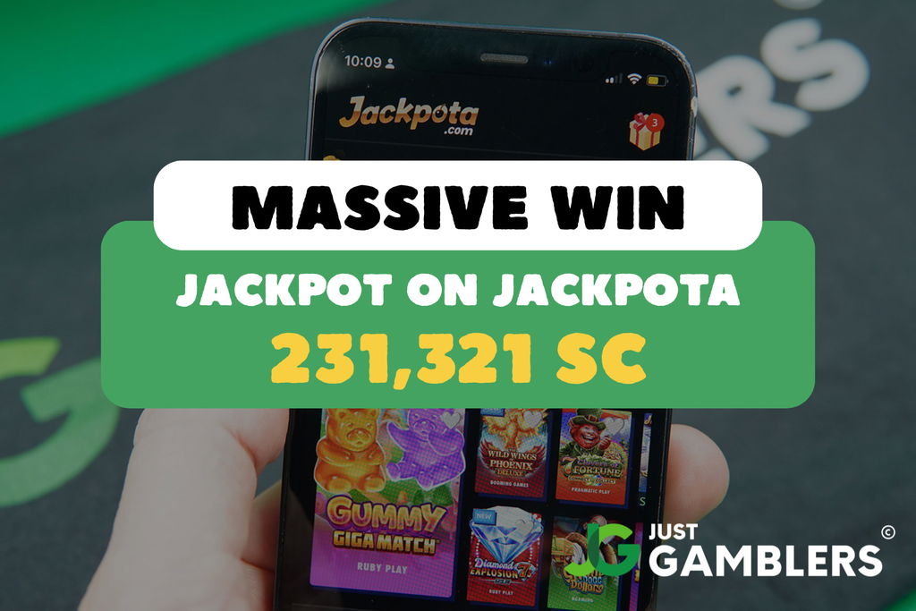 Sweepstakes casino news update September 2025 with a huge jackpot win on Jackpota.com.