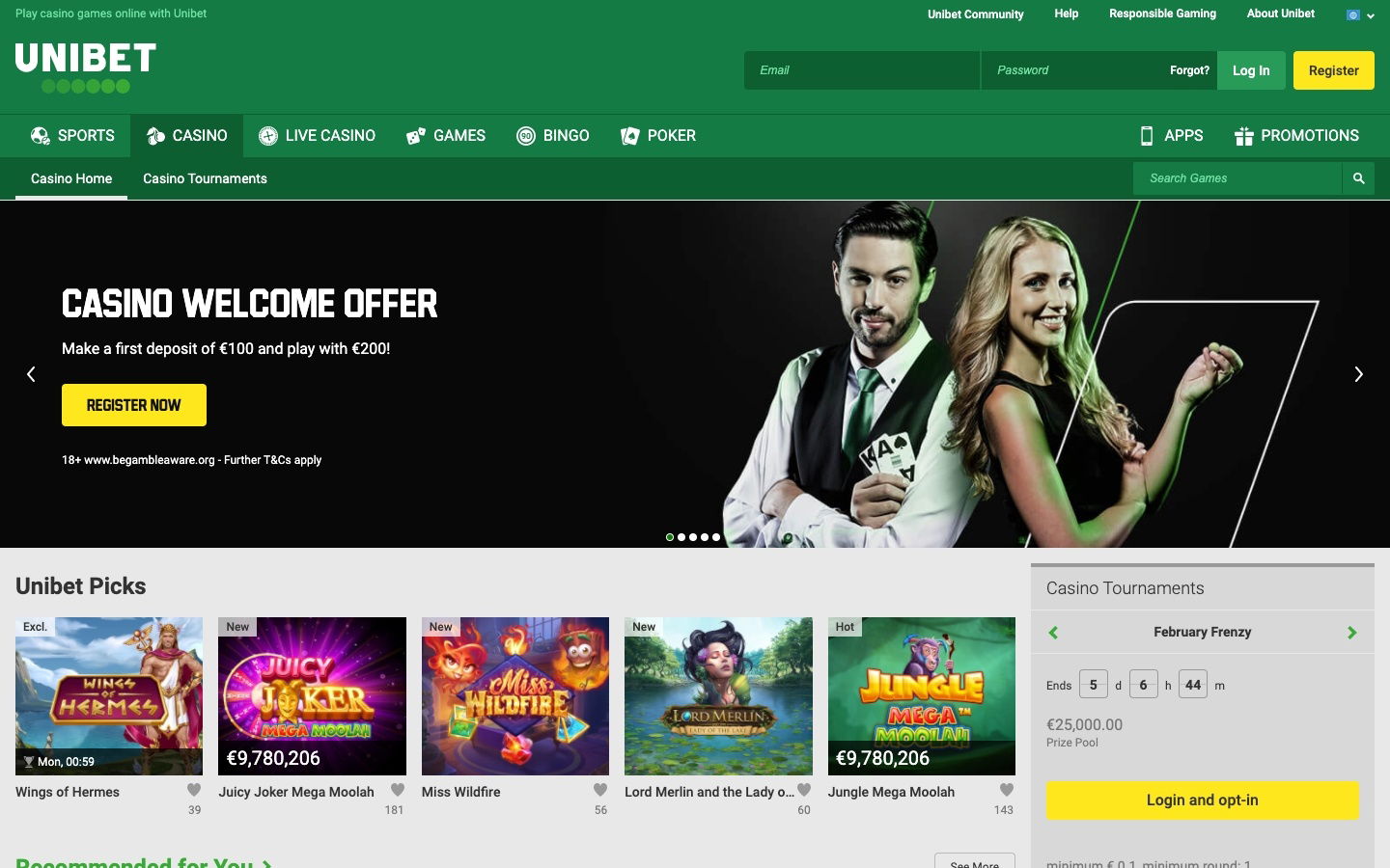 unibet casino