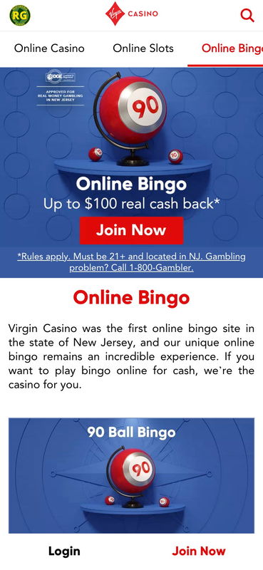 virgin casino united states bingo mobile