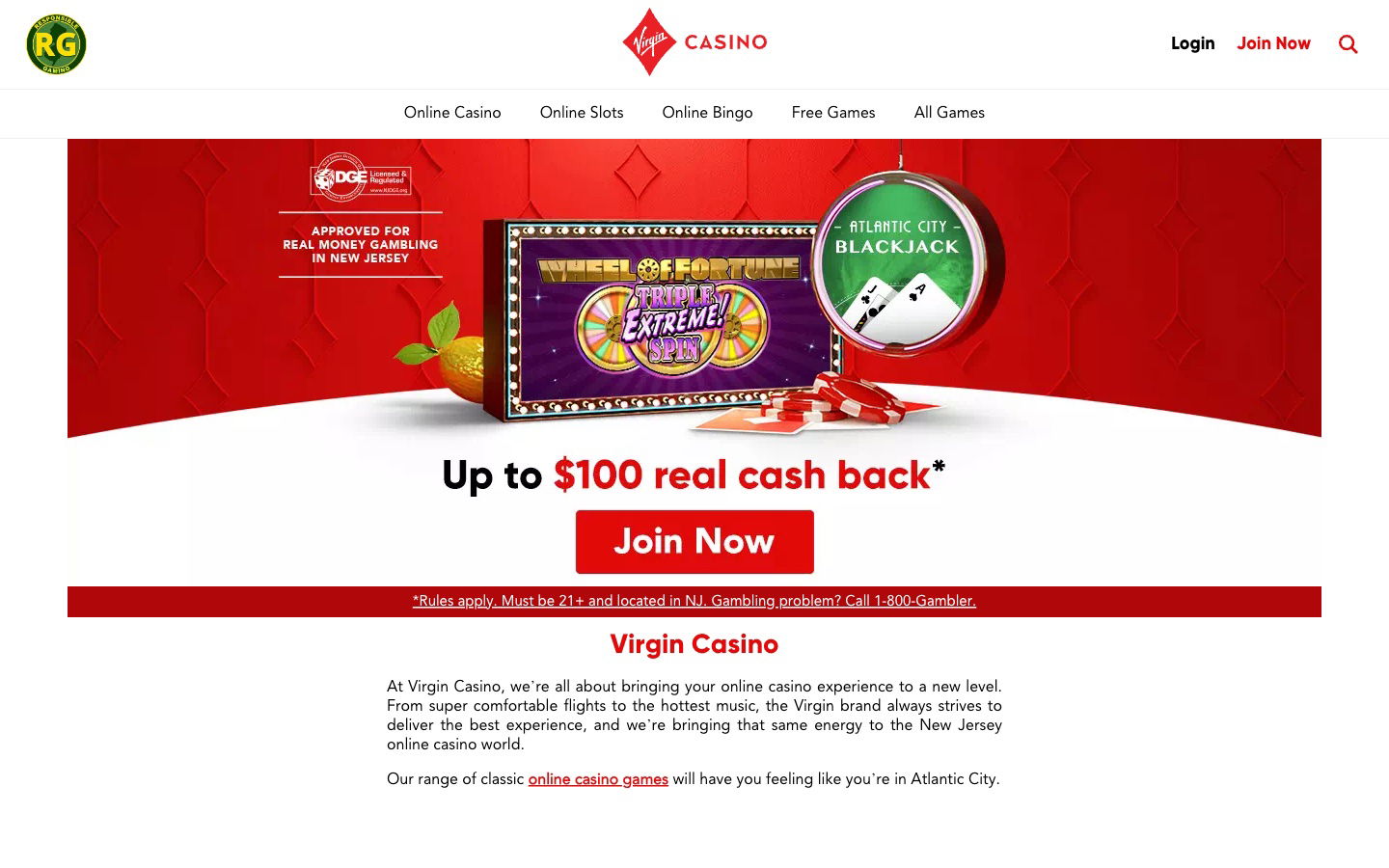 virgin casino united states review
