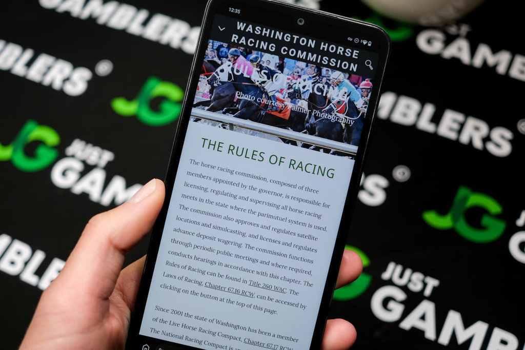Photo of WA horse racing legislation.