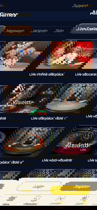 wynnbet live casino mobile