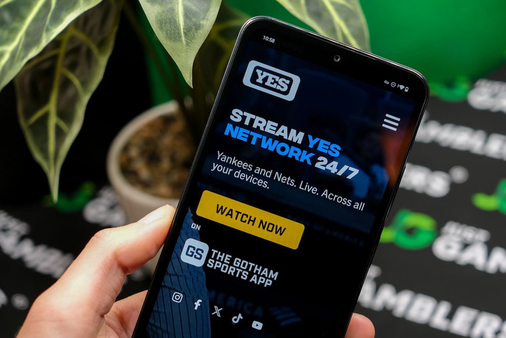 Photo of Yes Network sports live streaming.